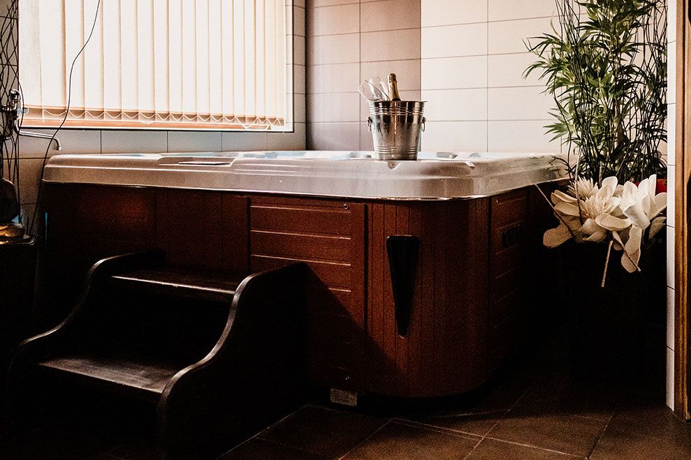 Vířivka v privátním wellness